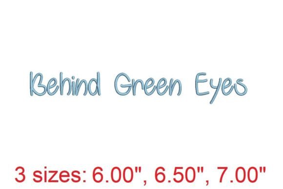 Behind Green Eyes: A Designer’s Review for Real Embroidery Projects