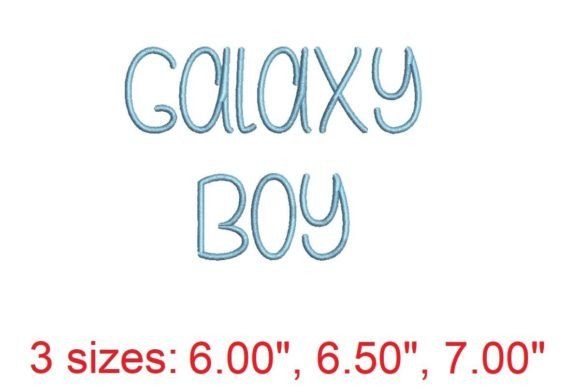Galaxy Boy Embroidery Review