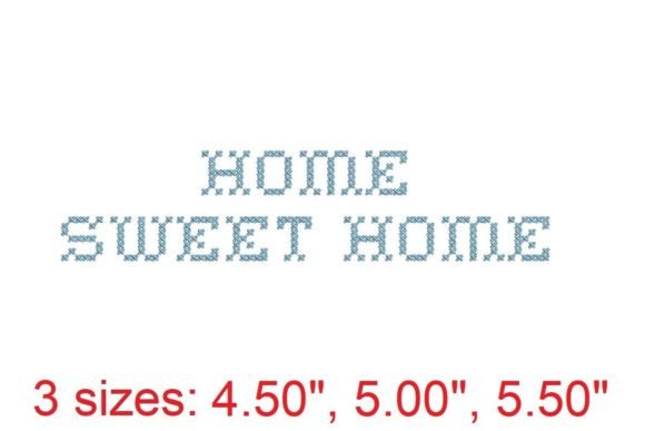 Home Sweet Home Embroidery Review