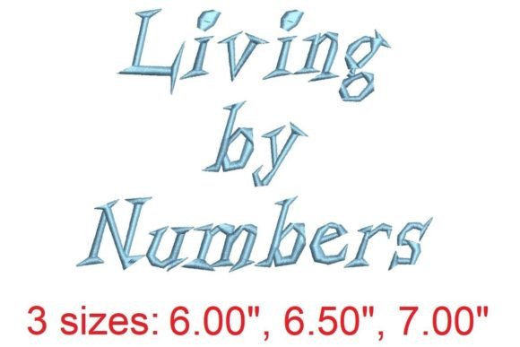 Living by Numbers Embroidery Review