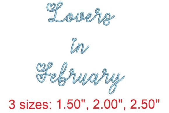 Lovers in February Embroidery Review