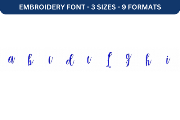 Melany Script Font Lower a to I Review