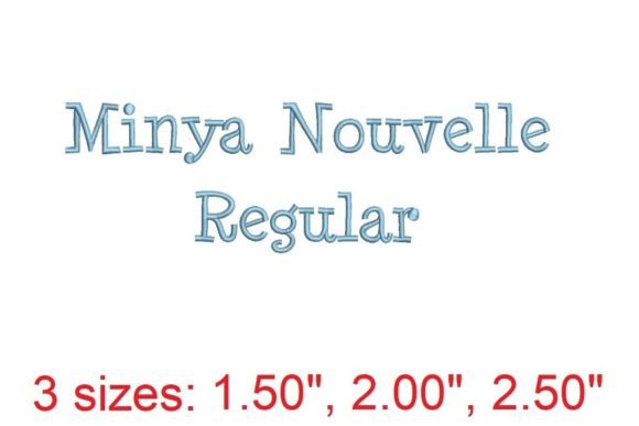Minya Nouvelle RG Embroidery Review