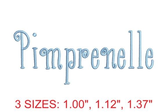 Pimprenelle Embroidery Font Review