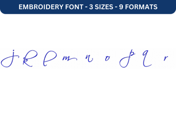 Scriptina Font Lower J to R Review