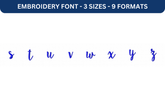 Sweet Pea Font Lower S to Z Review